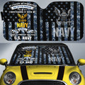 US Navy Car Sunshade Custom Car Accessories - Gearcarcover - 1