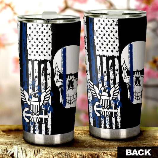 US Navy Tumbler Cup Custom Car Accessories - Gearcarcover - 2