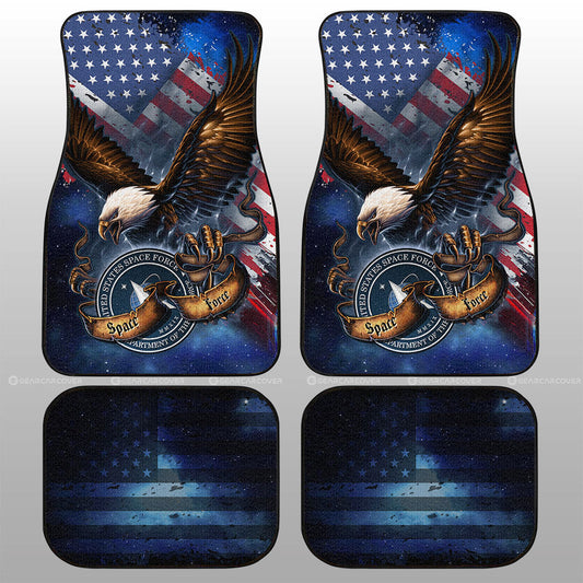 US Space Force Car Floor Mats Custom Car Accessories - Gearcarcover - 1