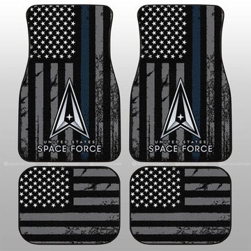 US Space Force Car Floor Mats Custom Car Accessories - Gearcarcover - 1