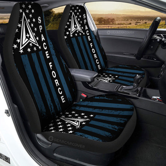 US Space Force Car Seat Covers Custom Car Accessories - Gearcarcover - 2