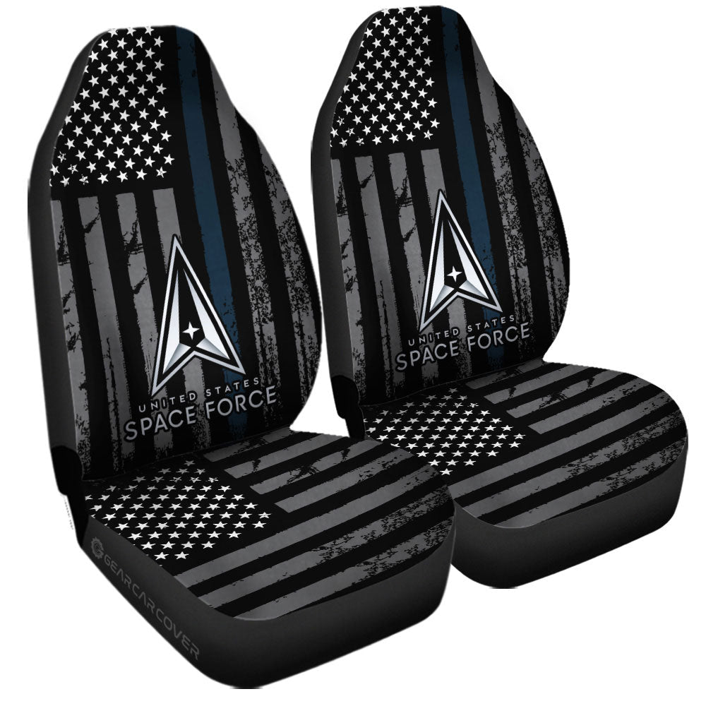 US Space Force Car Seat Covers Custom Car Accessories - Gearcarcover - 3