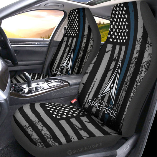 US Space Force Car Seat Covers Custom Car Accessories - Gearcarcover - 1