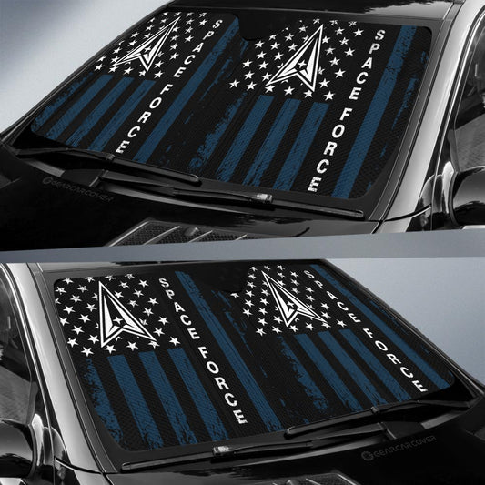 US Space Force Car Sunshade Custom Car Accessories - Gearcarcover - 2