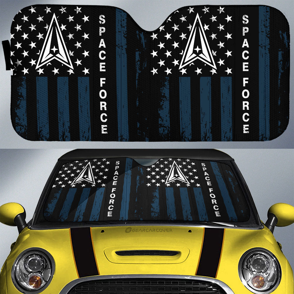 US Space Force Car Sunshade Custom Car Accessories - Gearcarcover - 1