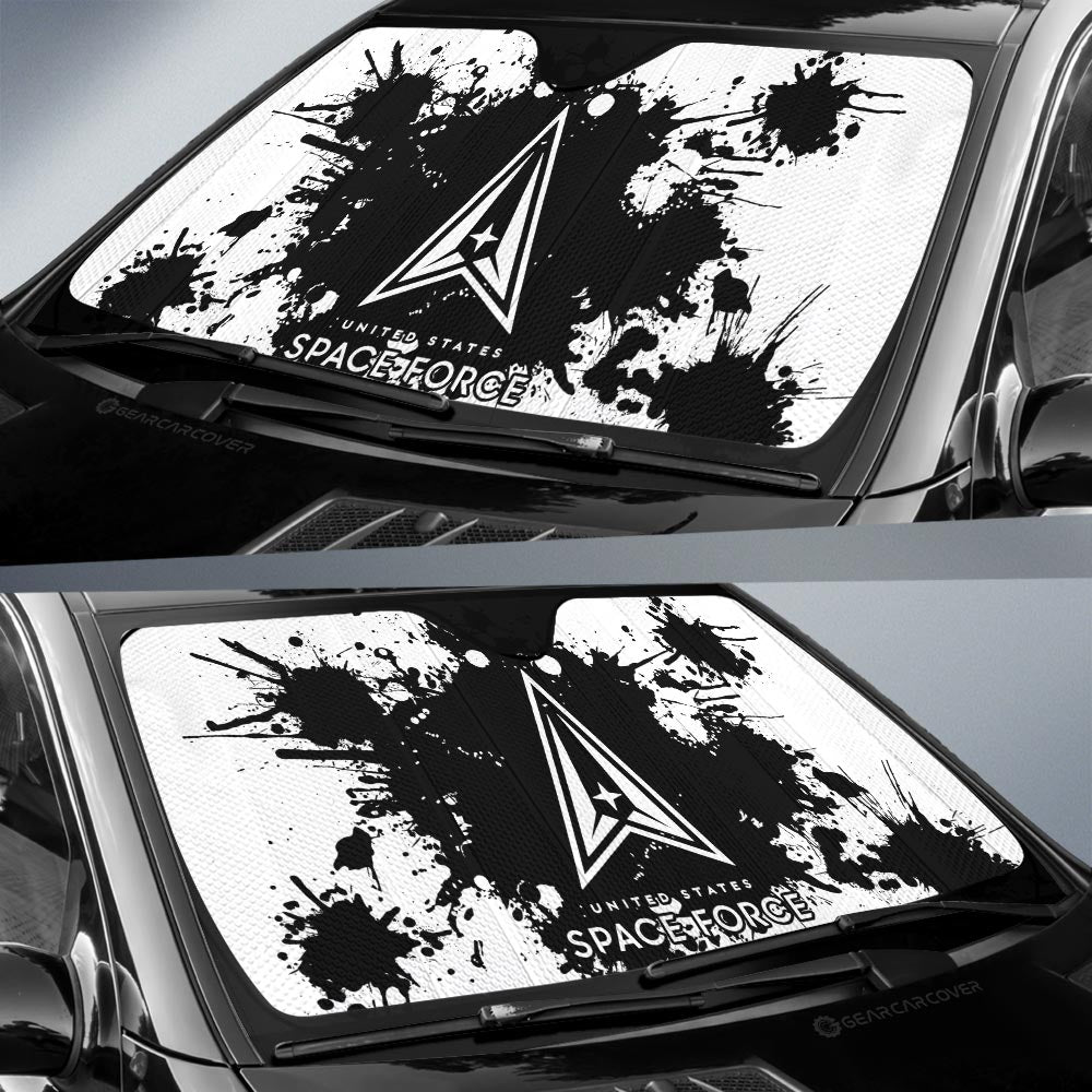 US Space Force Car Sunshade Custom Car Accessories - Gearcarcover - 2