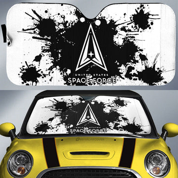 US Space Force Car Sunshade Custom Car Accessories - Gearcarcover - 1