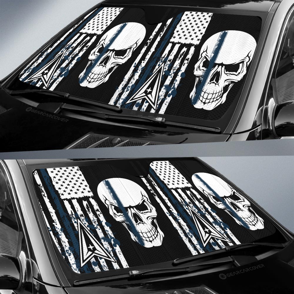 US Space Force Car Sunshade Custom Car Accessories - Gearcarcover - 2