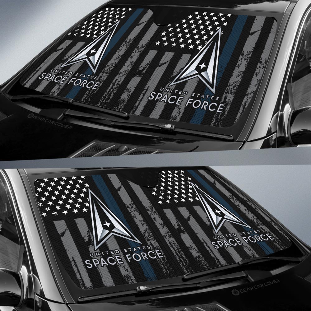 US Space Force Car Sunshade Custom Car Accessories - Gearcarcover - 2