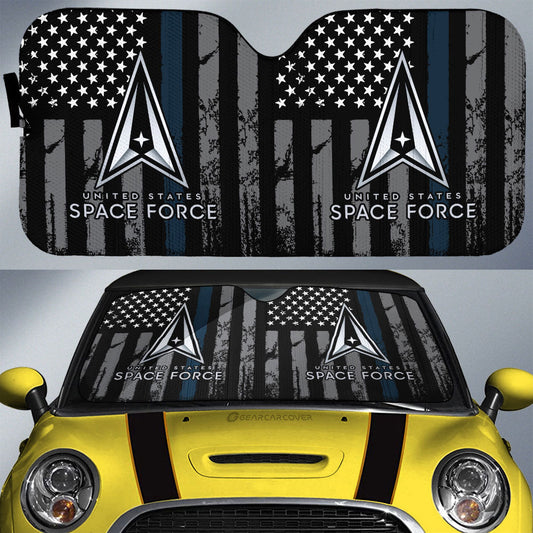 US Space Force Car Sunshade Custom Car Accessories - Gearcarcover - 1