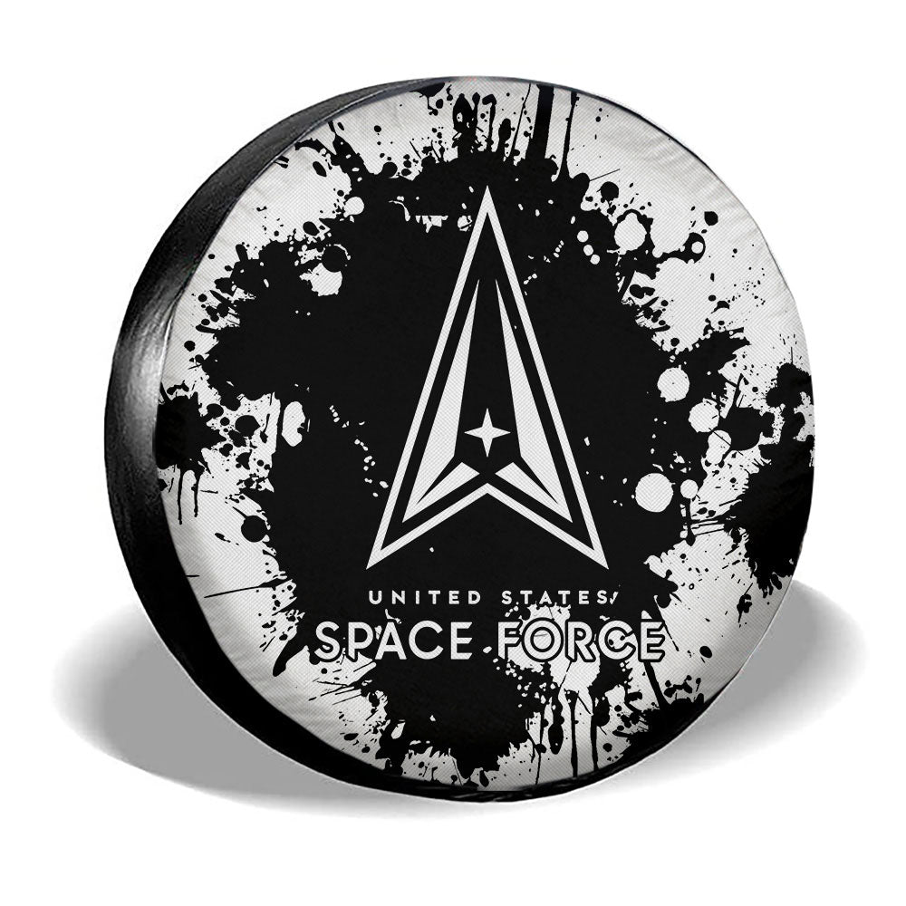 US Space Force Spare Tire Covers Custom Car Accessories - Gearcarcover - 3