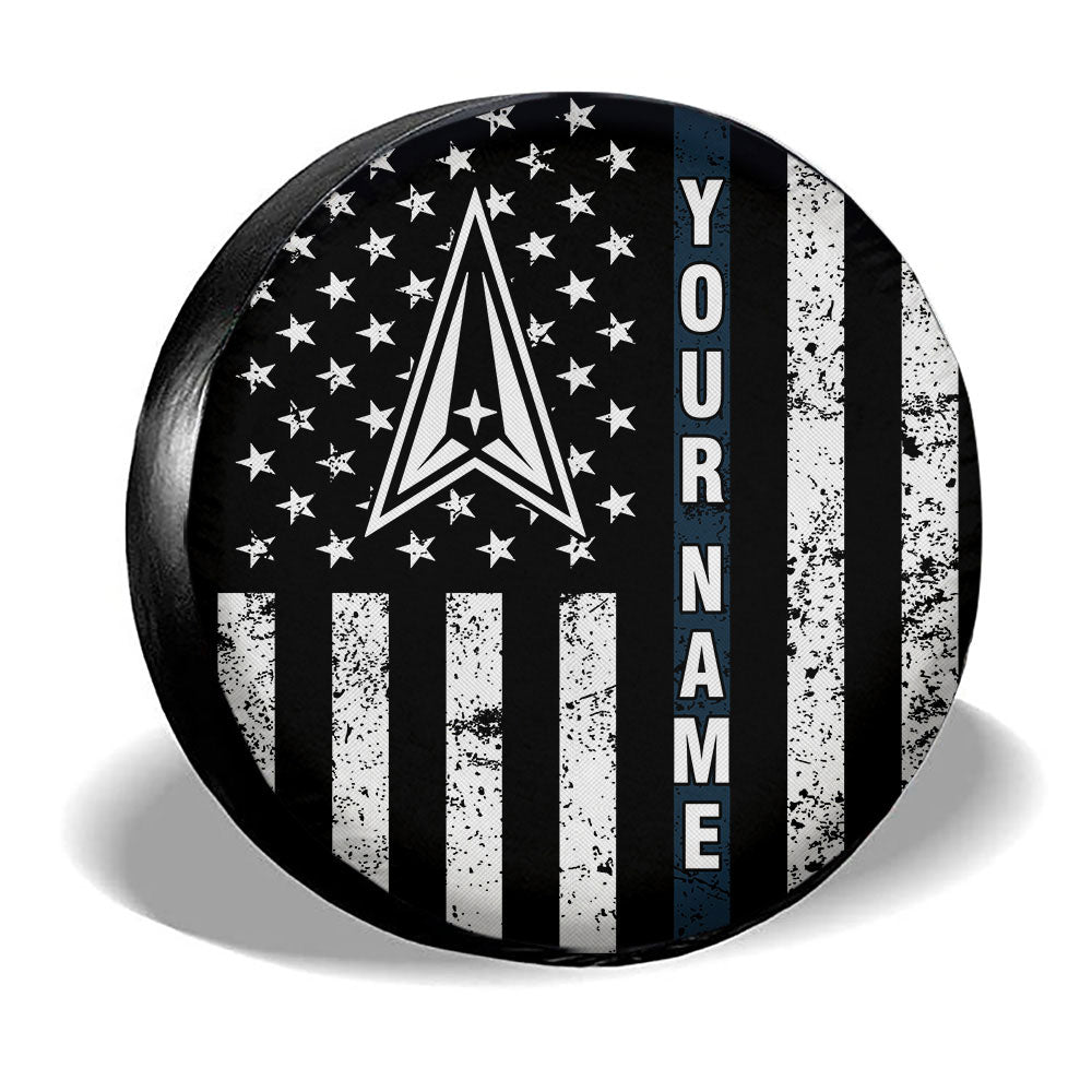 US Space Force Spare Tire Covers Custom Car Accessories - Gearcarcover - 3