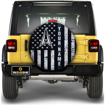 US Space Force Spare Tire Covers Custom Car Accessories - Gearcarcover - 1