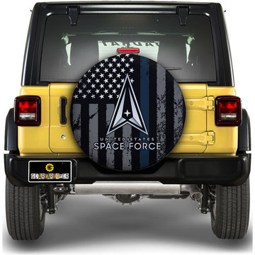 US Space Force Spare Tire Covers Custom Car Accessories - Gearcarcover - 1