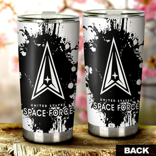 US Space Force Tumbler Cup Custom Car Accessories - Gearcarcover - 2