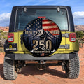 USA 250 Years Strong Spare Tire Cover With Camera Hole - Gearcarcover - 3