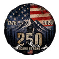 USA 250 Years Strong Spare Tire Cover With Camera Hole - Gearcarcover - 4