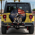 USA 250 Years Strong Spare Tire Cover With Camera Hole - Gearcarcover - 1