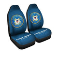 USCG Emblem Car Seat Covers United States Coast Guard Car Interior Accessories - Gearcarcover - 3