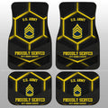 U.S Army Veterans Car Floor Mats Custom US Military Car Accessories - Gearcarcover - 2