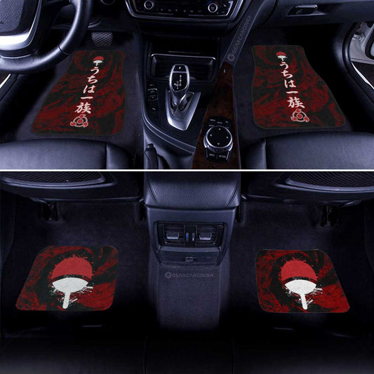Uchiha Car Floor Mats Custom Car Accessories - Gearcarcover - 2