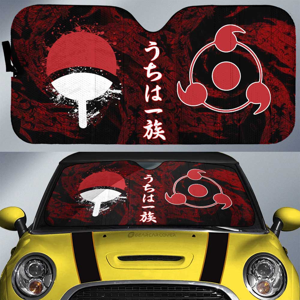 Uchiha Car Sunshade Custom Car Interior Accessories - Gearcarcover - 1