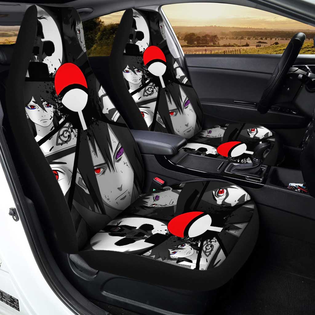 Uchiha Clan Car Seat Covers Custom Anime Car Accessories - Gearcarcover - 2