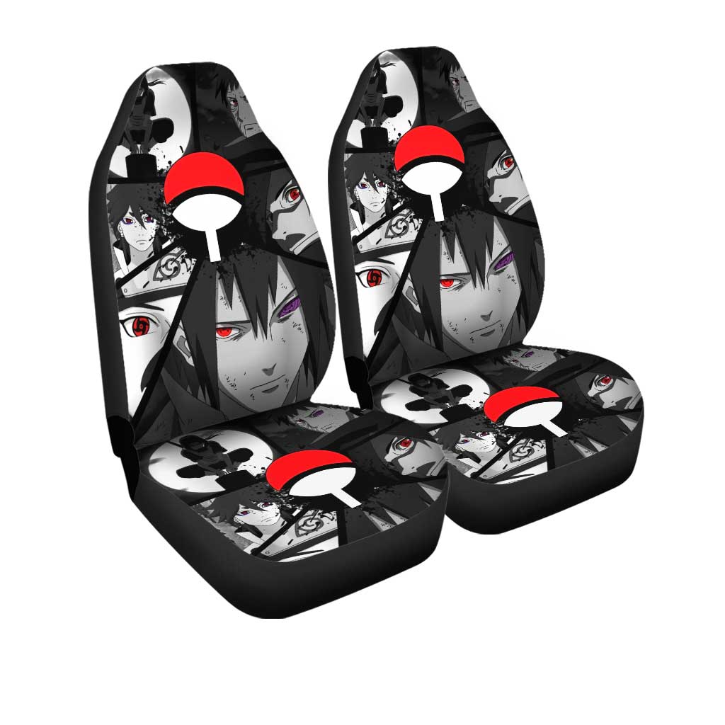 Uchiha Clan Car Seat Covers Custom Anime Car Accessories - Gearcarcover - 3