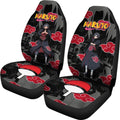 Uchiha Itachi Akatsuki Car Seat Covers Custom Anime Car Accessories - Gearcarcover - 2