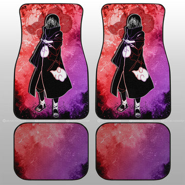 Uchiha Itachi Car Floor Mats Custom Anime Car Accessories - Gearcarcover - 1