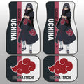 Uchiha Itachi Car Floor Mats Custom Anime Car Accessories - Gearcarcover - 2