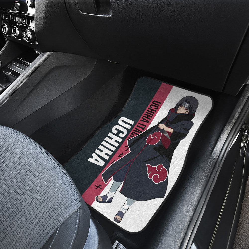 Uchiha Itachi Car Floor Mats Custom Car Accessories - Gearcarcover - 4