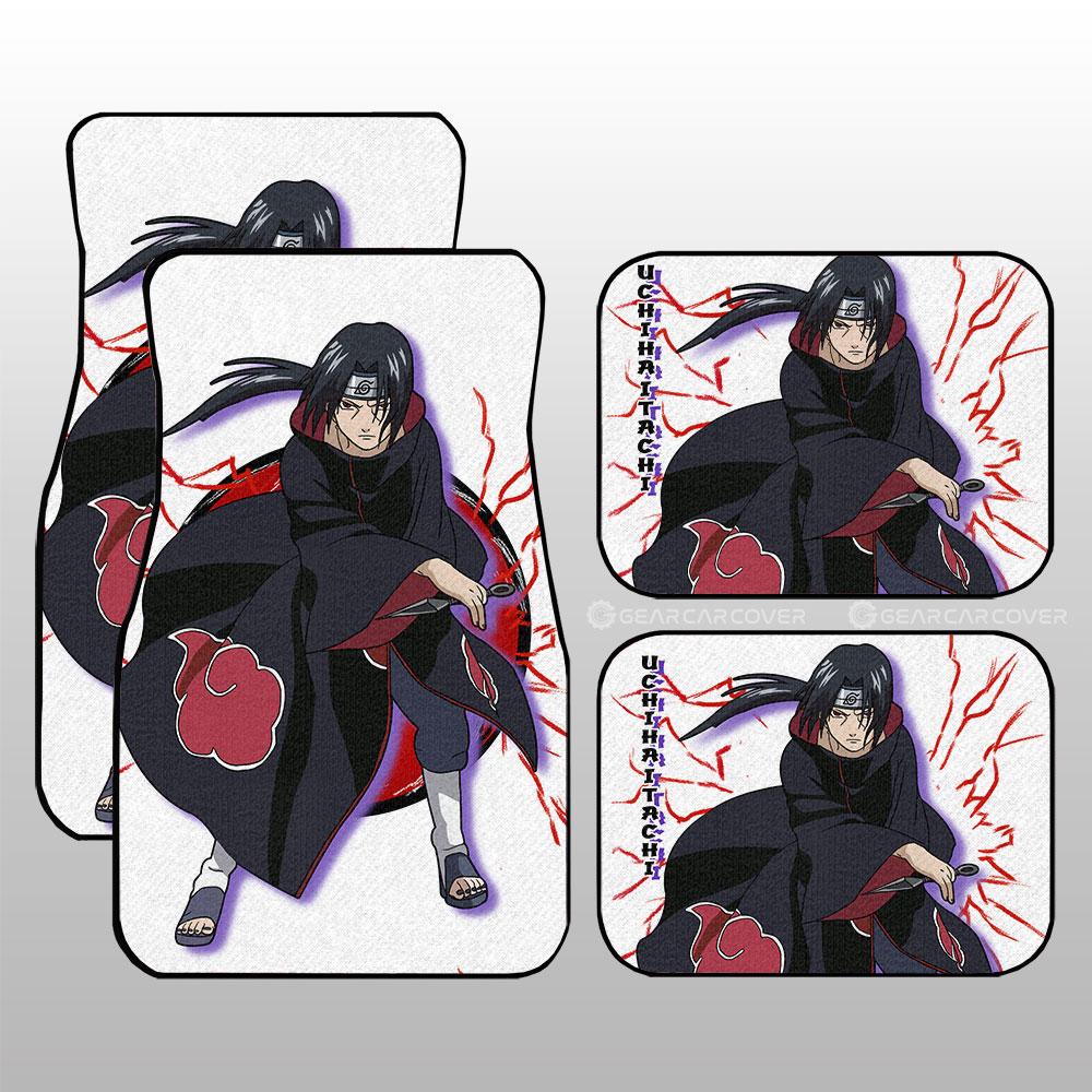 Uchiha Itachi Car Floor Mats Custom For Fans - Gearcarcover - 1