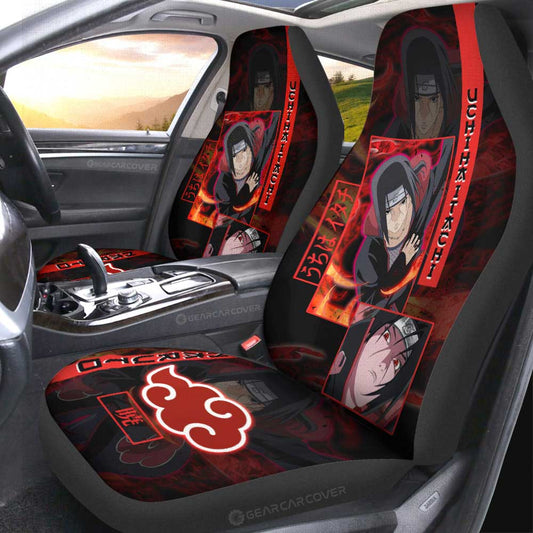 Uchiha Itachi Car Seat Covers Custom Anime Car Accessories - Gearcarcover - 2