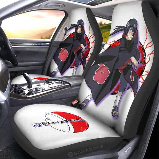 Uchiha Itachi Car Seat Covers Custom For Anime Fans - Gearcarcover - 2