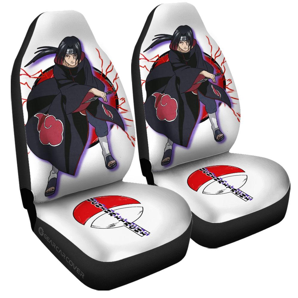 Uchiha Itachi Car Seat Covers Custom For Anime Fans - Gearcarcover - 3