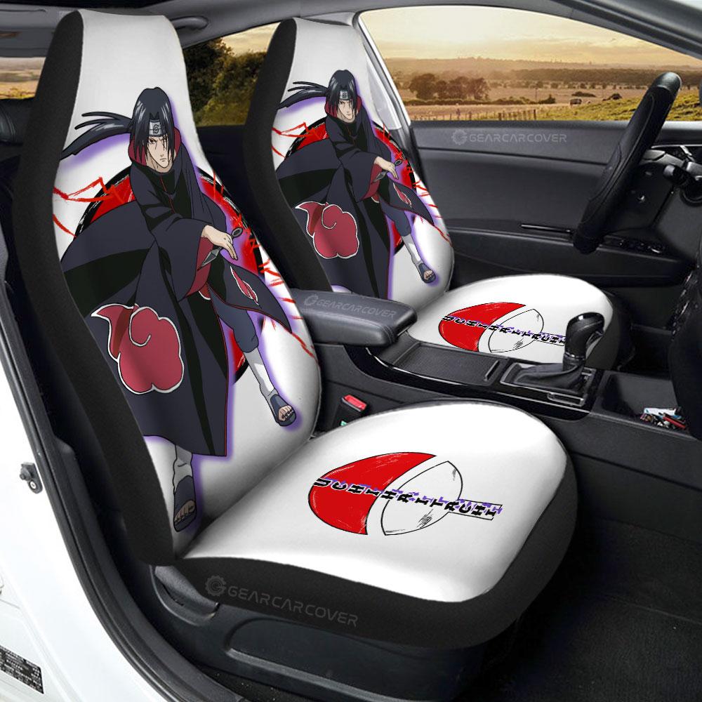 Uchiha Itachi Car Seat Covers Custom For Anime Fans - Gearcarcover - 1