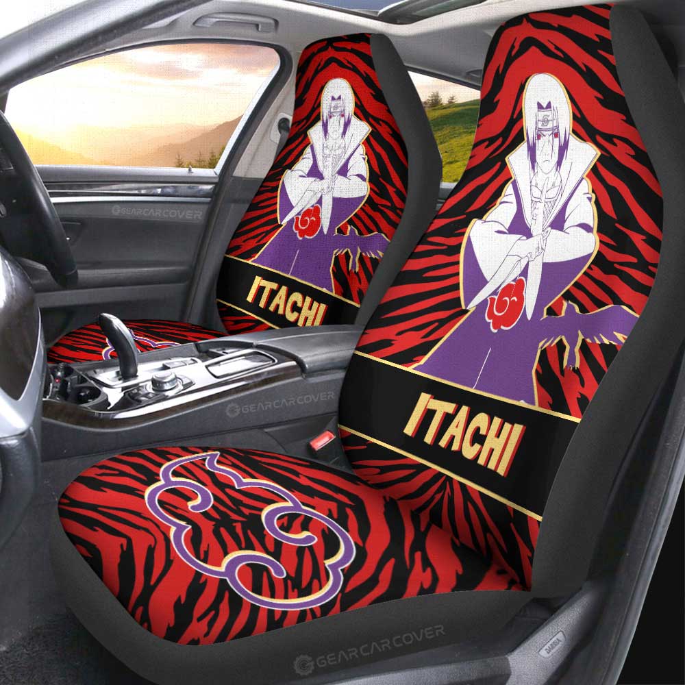 Uchiha Itachi Car Seat Covers Custom - Gearcarcover - 4