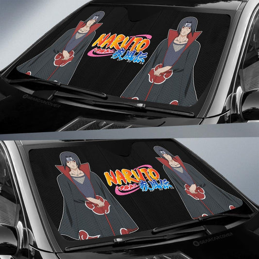 Uchiha Itachi Car Sunshade Custom Akt Members Car Accessories - Gearcarcover - 2