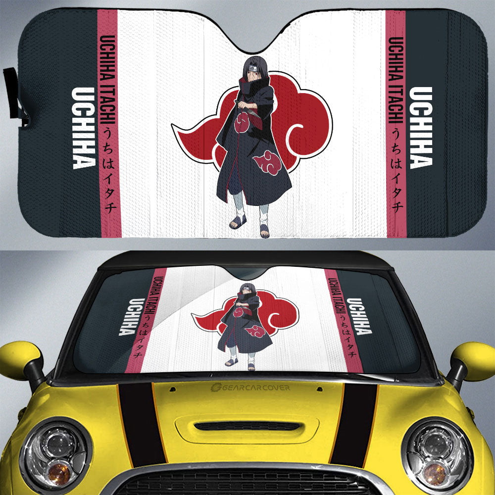 Uchiha Itachi Car Sunshade Custom Anime Car Accessories - Gearcarcover - 1