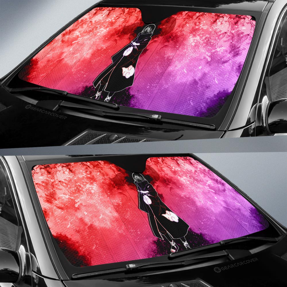 Uchiha Itachi Car Sunshade Custom Anime Car Accessories - Gearcarcover - 2