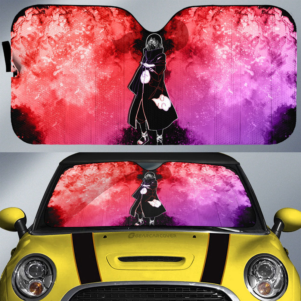 Uchiha Itachi Car Sunshade Custom Anime Car Accessories - Gearcarcover - 1