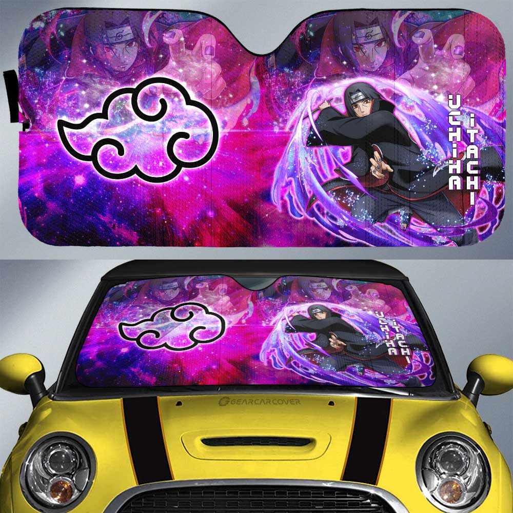 Uchiha Itachi Car Sunshade Custom Characters Car Accessories - Gearcarcover - 1