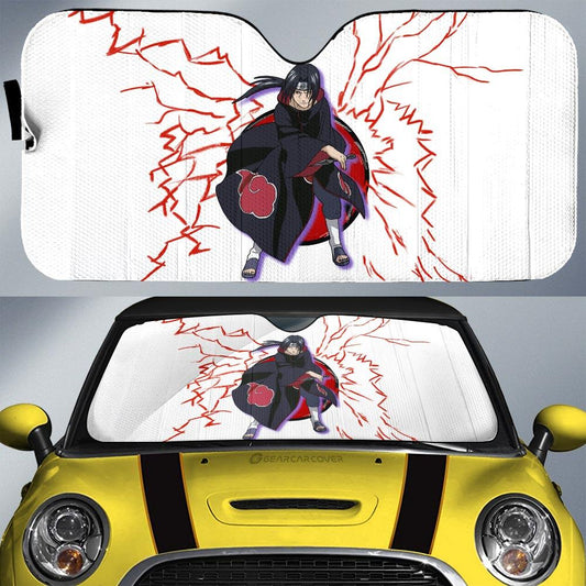 Uchiha Itachi Car Sunshade Custom For Anime Fans - Gearcarcover - 1