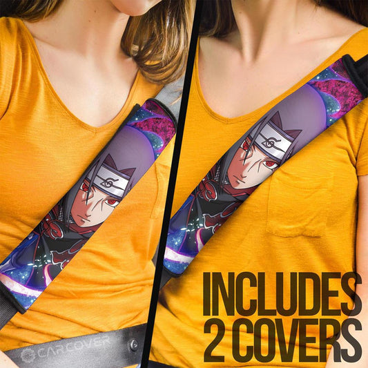 Uchiha Itachi Seat Belt Covers Custom For Anime Fans - Gearcarcover - 2