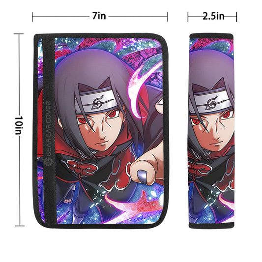 Uchiha Itachi Seat Belt Covers Custom For Anime Fans - Gearcarcover - 1