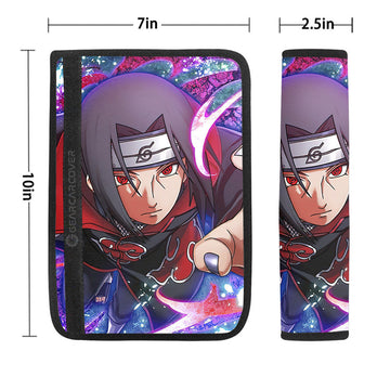 Uchiha Itachi Seat Belt Covers Custom For Fans - Gearcarcover - 1