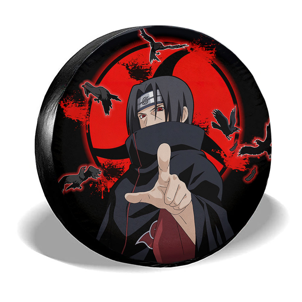 Uchiha Itachi Spare Tire Cover Custom Anime - Gearcarcover - 3