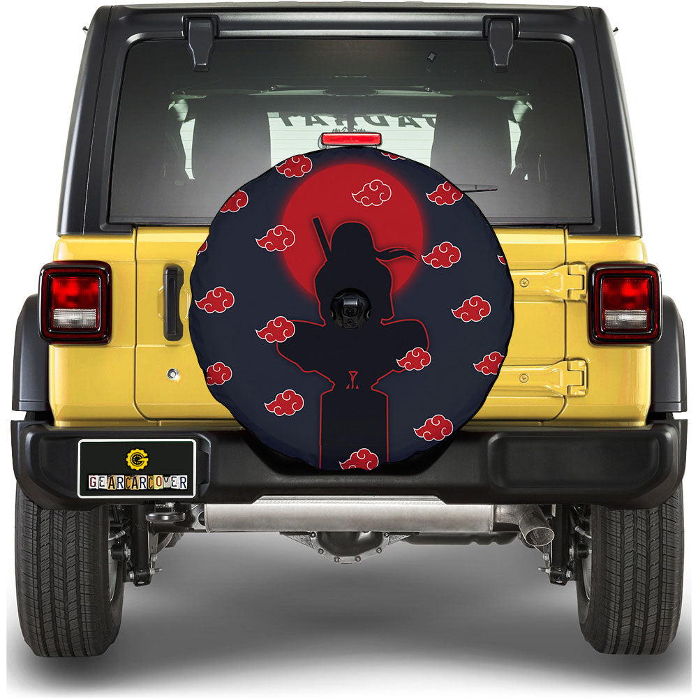 Uchiha Itachi Spare Tire Covers Camera Hole Collection - Gearcarcover - 1