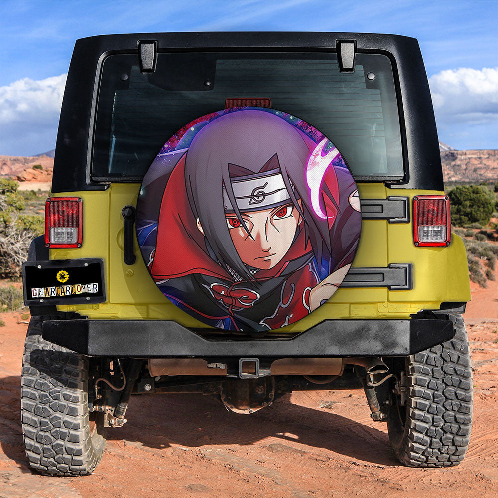 Uchiha Itachi Spare Tire Covers Custom For Anime Fans - Gearcarcover - 3